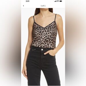 Allsaints Tammy Leopard Top.
